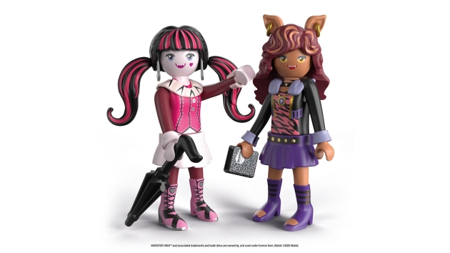 Mattel und Playmobil werden Lizenzpartner - Mattel und Playmobil haben eine globale Lizenzpartnerschaft vereinbart und eine erste gemeinsame Produktreihe zu Monster High verkündet - Quelle: Playmobil